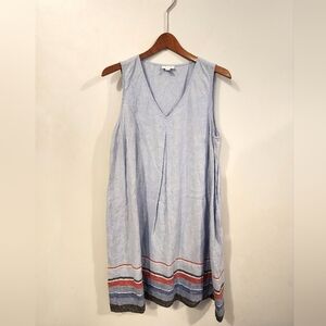 J.Jill Love Linen 100 % Linen Casual Dress